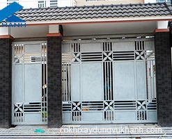 Cửa Cổng Đẹp Sắt Kẽm SP-48535